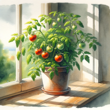Серия "Урожай на окне"