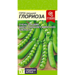 Горох Глориоза/Агрофирма 'Семена Алтая'/семена упакованы в цветном пакете 10 гр.