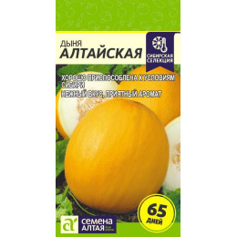 Дыня Алтайская/Агрофирма 'Семена Алтая'/семена упакованы в цветном пакете 0,5 гр.
