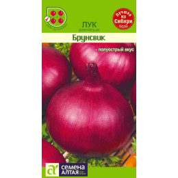 Лук Брунсвик/Агрофирма 'Семена Алтая'/семена упакованы в цветном пакете 1 гр.