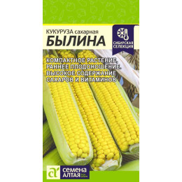 Кукуруза Былина/Агрофирма 'Семена Алтая'/семена упакованы в цветном пакете 3 гр.