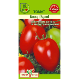 Томат Буян Боец/Агрофирма 'Семена Алтая'/семена упакованы в белом пакете 0,1 гр.