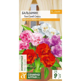 Цветы Бальзамин Том Самб/Агрофирма 'Семена Алтая'/семена упакованы в цветном пакете 0,2 гр.