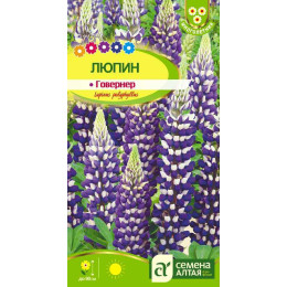 Цветы Люпин Говернер/Агрофирма 'Семена Алтая'/семена упакованы в цветном пакете 0,3 гр. многолетник